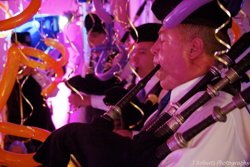 Pipe band - party photography sydney